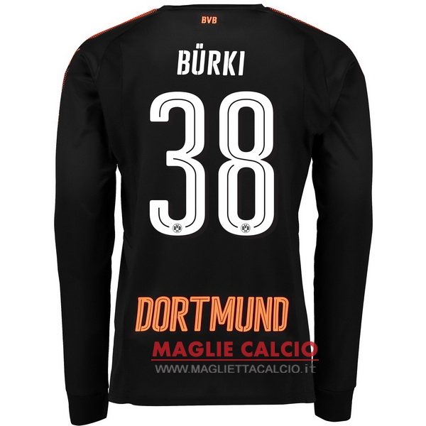 nuova portiere prima divisione magliette manica lunga borussia dortmund 2017-2018 burki 38